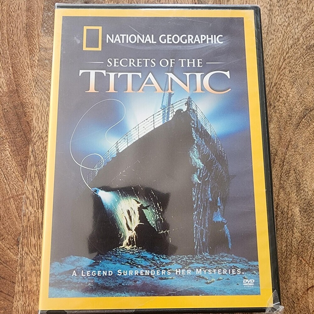 National Geographic Secrets Of The Titanic DVD Documentary NR Historical Movie
